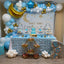 Mocsicka Twinkle Little Star and Gold Moon Baby Shower Background-Mocsicka Party