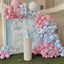 Mocsicka Princess Backdrop Castle Flowers Happy Birthday Party-Mocsicka Party