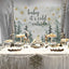 Mocsicka Baby It's Cold Outside Winter Snowflakes Baby Shower Backdrop-Mocsicka Party