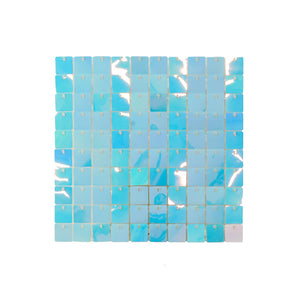 [Only Ship To U.S]  Mocsicka Glitter Light Blue Shimmer Wall Panels Easy Setup