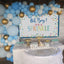 Mocsicka Oh Baby It's A Sprinkle Baby Shower Backdrop Colorful Dots Background-Mocsicka Party