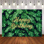 Mocsicka Plam Leaves Happy Birthday Banners-Mocsicka Party