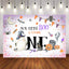 Mocsicka Our Little Boo is Turning One Birthday Backdrop-Mocsicka Party
